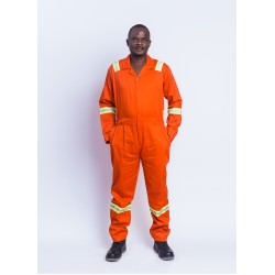 COVERALL WITH REFLECTORS